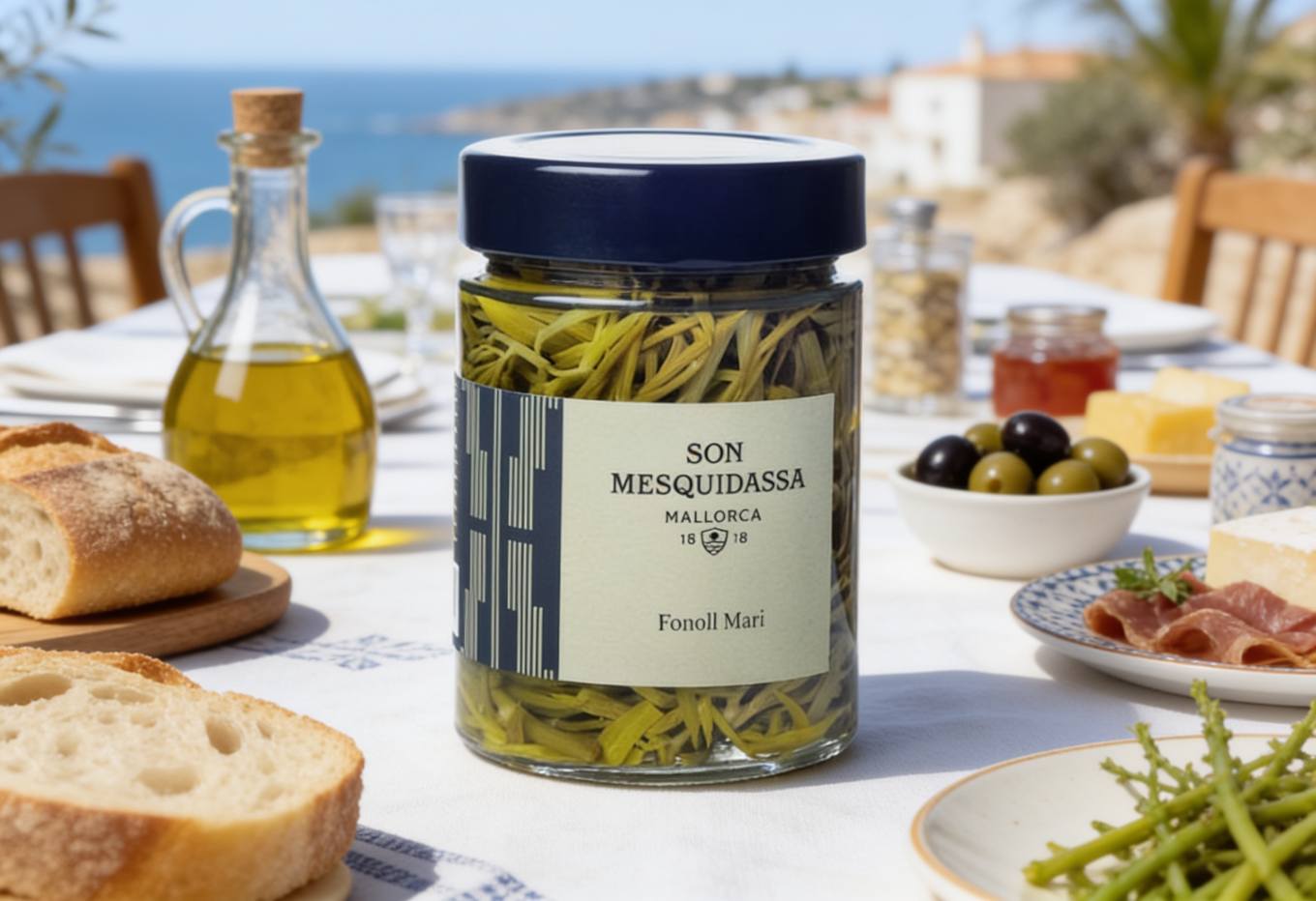 Eingelegter Meerfenchel aus Mallorca
